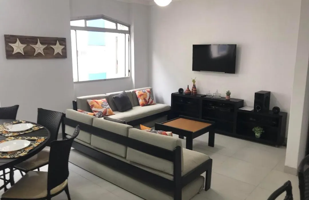 Apartamentos Amplo a 200m da Praia da Enseada Rio N egro Guaruja 8 pessoas-1